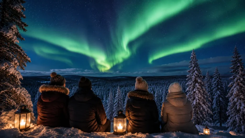 Auroras Boreales en Laponia