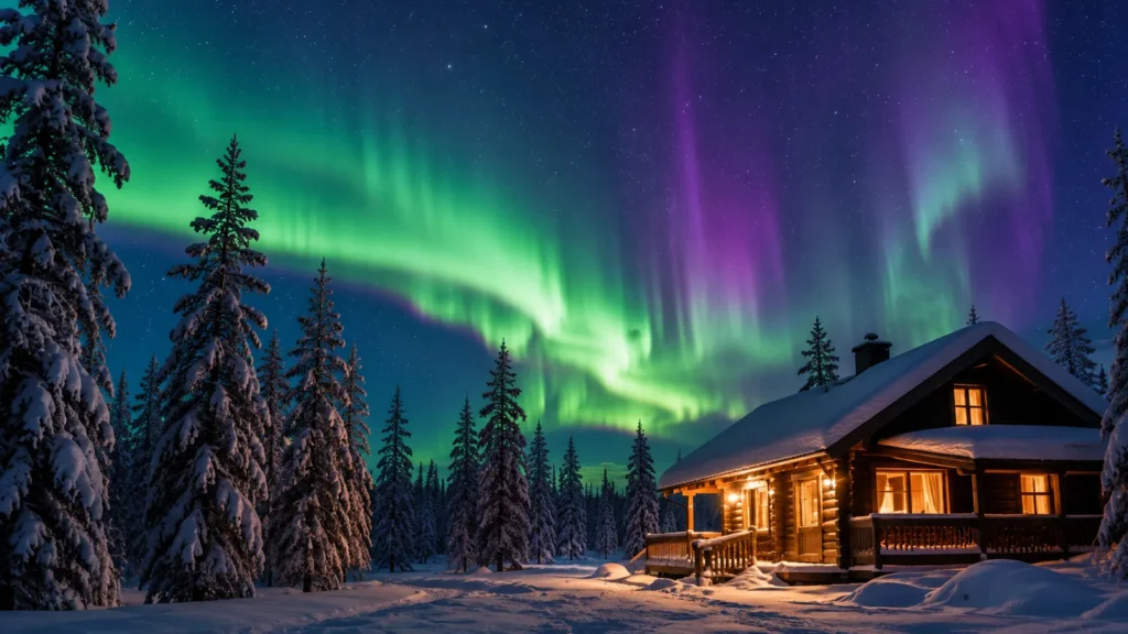 auroras boreales laponia